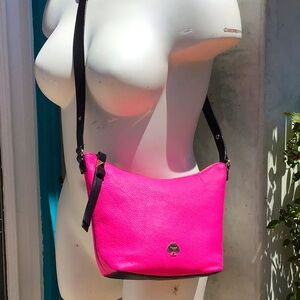 Hot Pink Kate Spade Leather Shoulder bag. Never used!